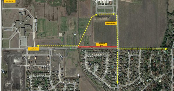 Road construction near Lockhart Junior High School begins March 2 ...