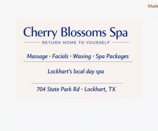 Cherry Blossoms Spa