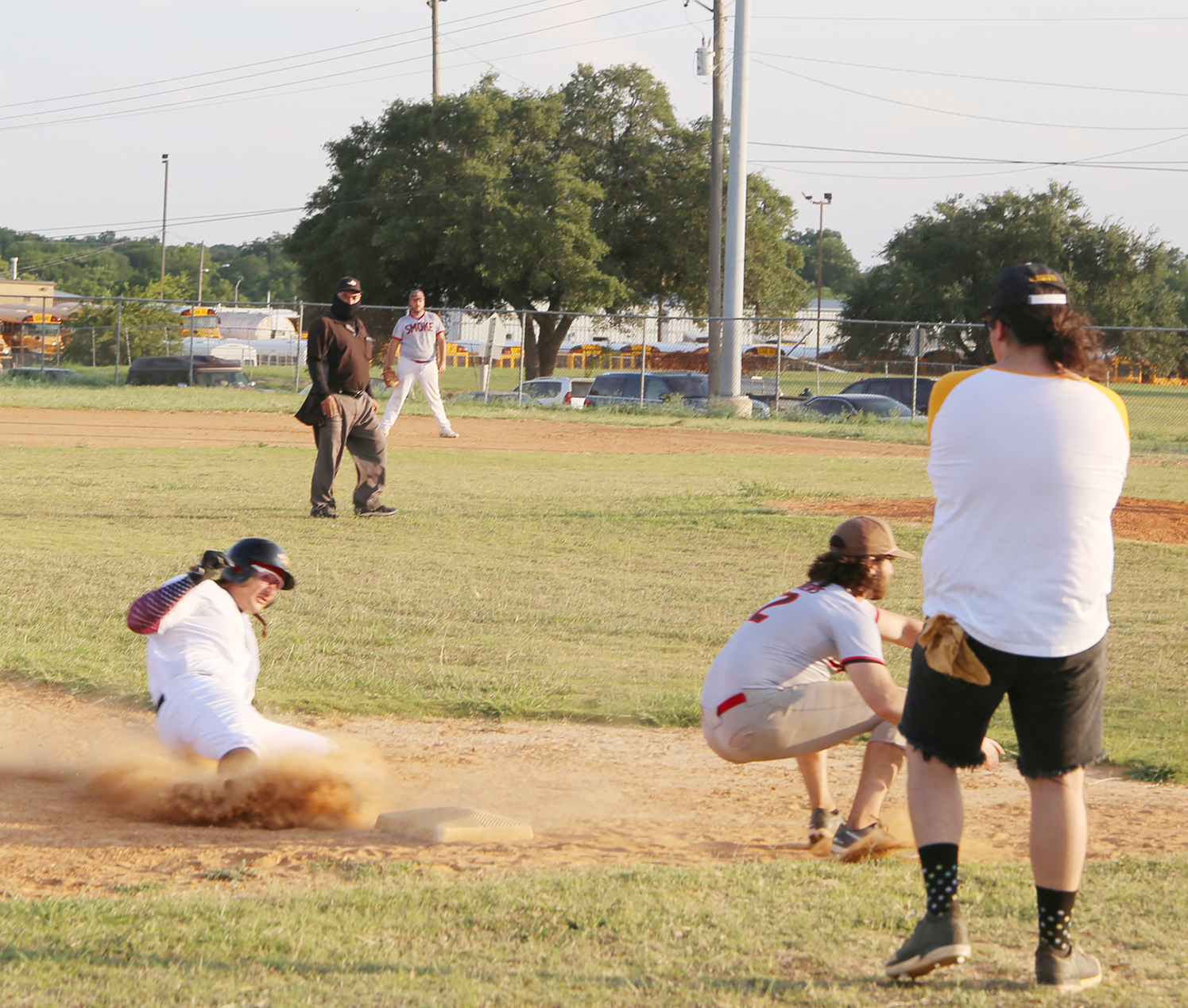 Hitting it out of the park: Alamo family takes part in great American  pastime, News